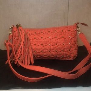 Big Buddha orange purse